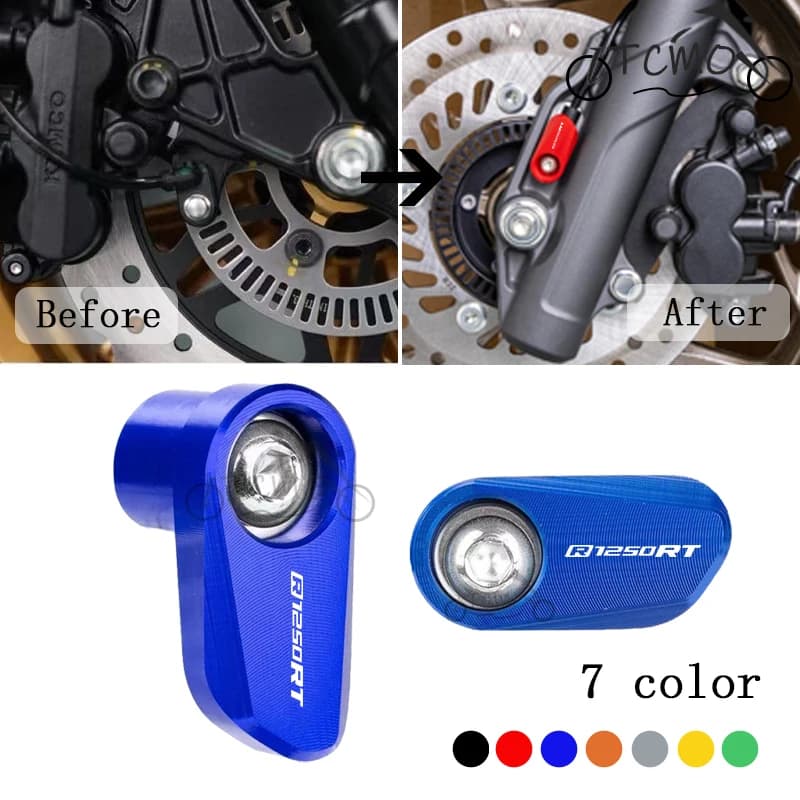 For BMW R1250RT R 1250 RT R 1250RT Motorcycle CNC Aluminum Rear Wheel ABS Sensor Guard Protection Cover Accessories