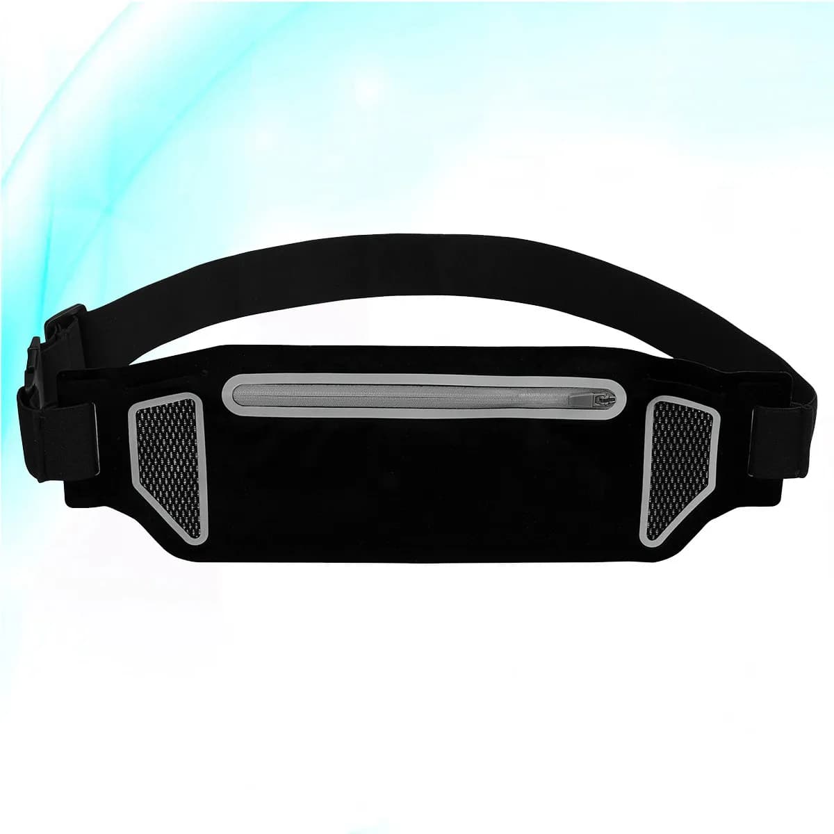 Marsupio Sportivo Unisex Ultra-Sottile per Corsa, Escursionismo, Viaggi, Fitness, Yoga - Borsa a Cintura Elastica Regolabile per Telefono e Monete