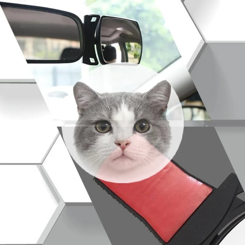 High quality1Pcs Car Safety View Back Seat Mirror Auto Observing Back Seat Auxiliary Mirror Rotating Baby Car Rearview Monitor