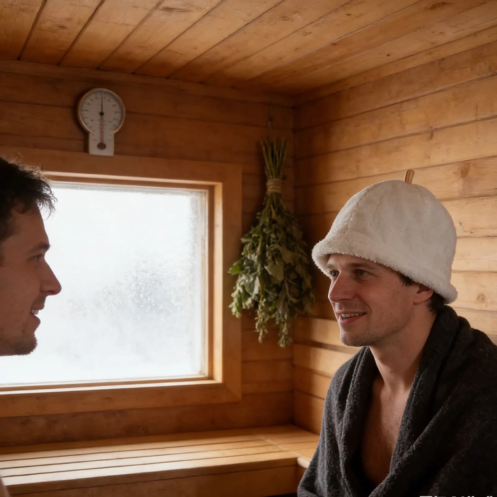 Cappello Protettivo per Sauna per Uomini e Donne, Tradizionale Cappello Russo per Banya, Traspirante, Leggero, Ideale per Viaggi, Bagno Turco