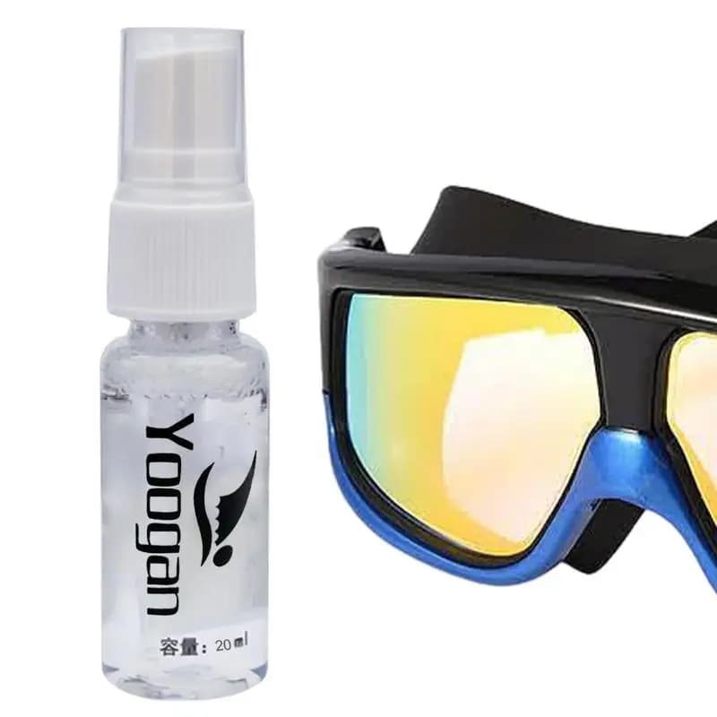 Flacone spray antiappannamento per occhialini da nuoto Scuba Dive Copri viso Detergente per lenti Bottiglia Occhiali sportivi