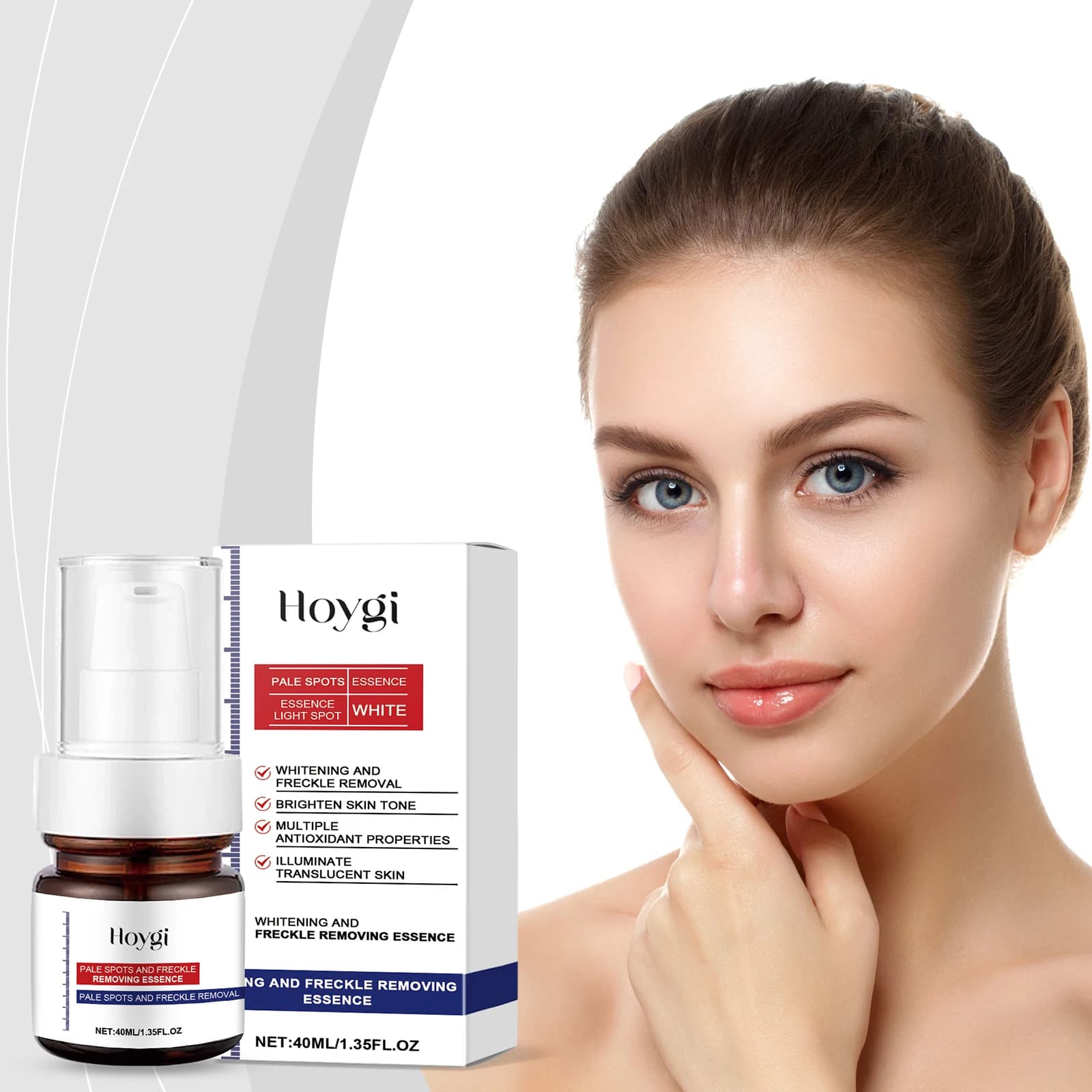 Hoygi Vitamin C nut whitening cream, moisturizing, delicate care for the skin, moisturizing cream and clearing for skin care