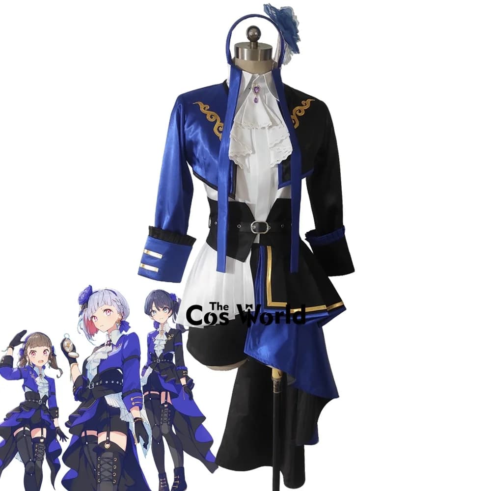 HasuSora Love Live DOLLCHESTRA COMPASS Murano Sayaka Yugiri Tsuzuri Abiti Personalizzabili Costumi Cosplay Anime