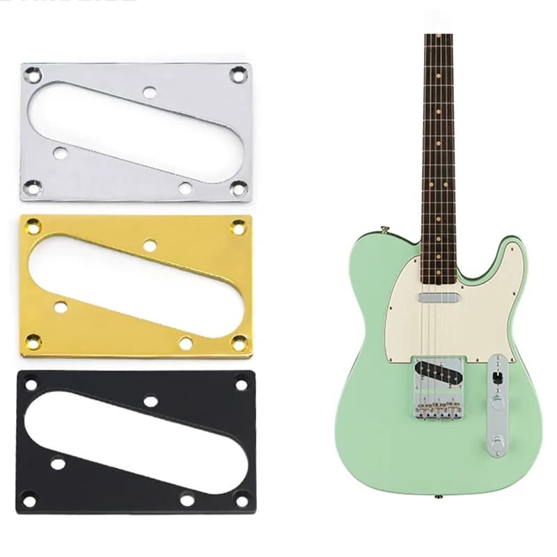 Telaio di montaggio ad anello pickup per selle a ponte TL corte con viti per parte di ricambio per chitarra elettrica stile Telecaster