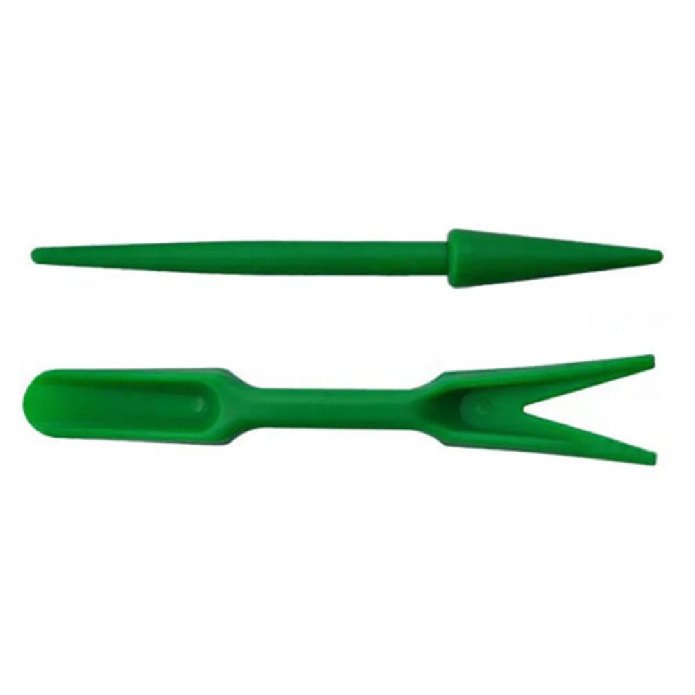 Set of 2 Plastic Tools for Grass Plants, Mini Garden Plants for Semina, Flowers, Vegetables, Land Dissodation