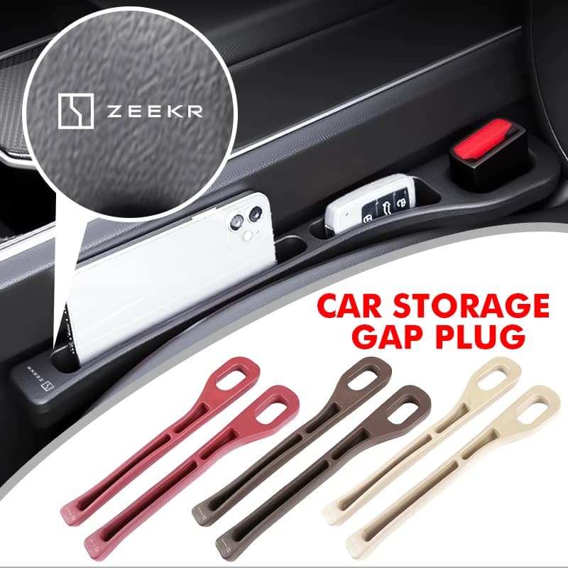 Leather Car Seat Gap Filler Padding Side Leak-proof Accessories For Zeekr 001 009 007 MIX X 7X Krypton 003 7X 2024 2025 X EV
