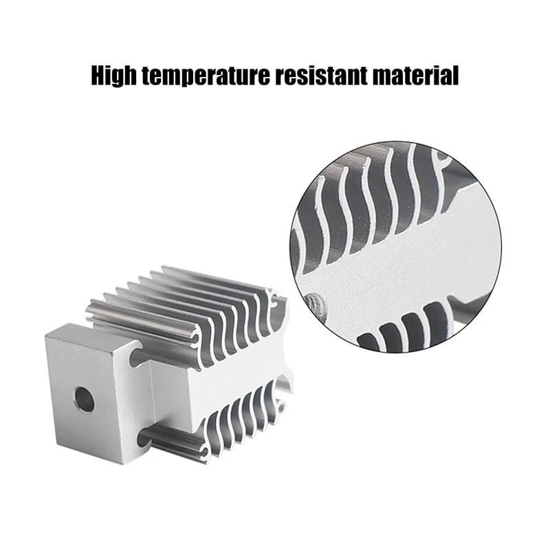 Dissipatore di Calore Originale Creality Ender-3 V3 KE Radiatore Interamente in Metallo per Stampante 3D Ender-3 V3 KE - F(x)