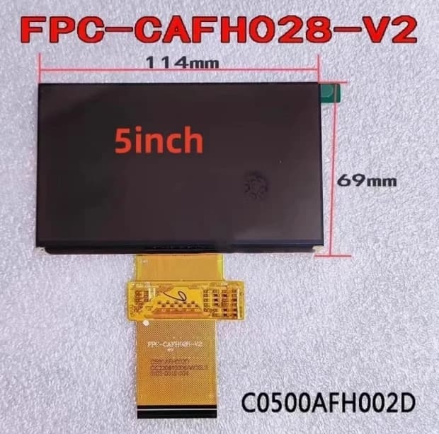 Proiettore da 5 pollici con schermo LCD ad alta definizione FPC-CAFH028-V2 C500AFH002D