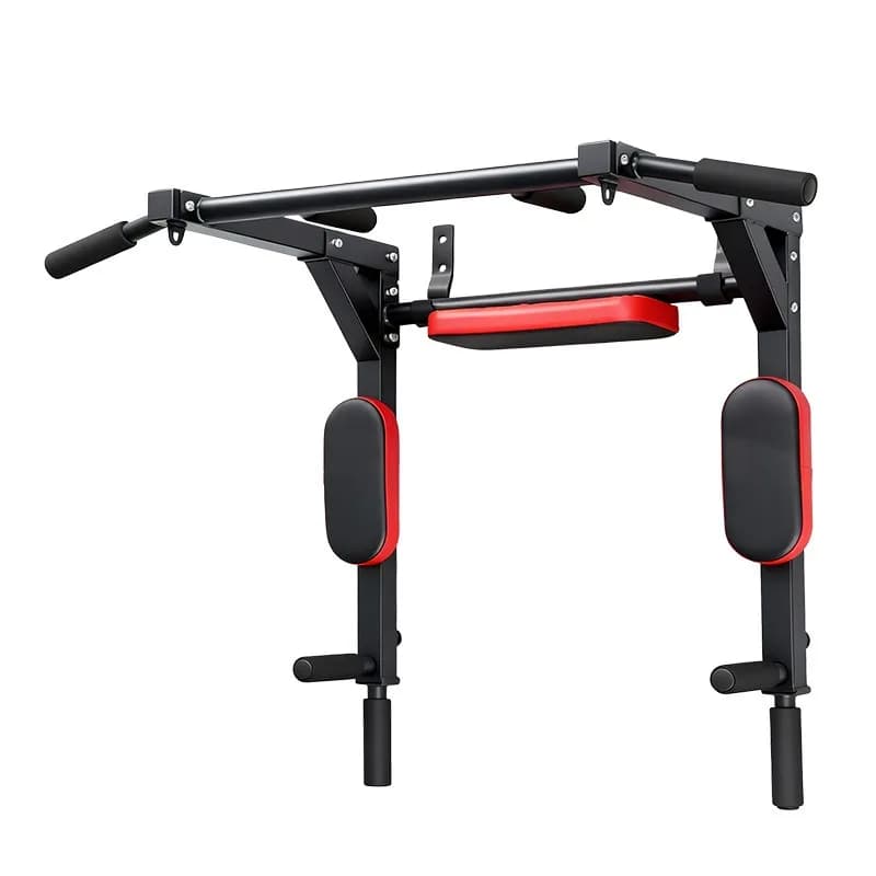 Multifunction Bar for Tractions and Flessions, Indoor and Home Gym Training Station