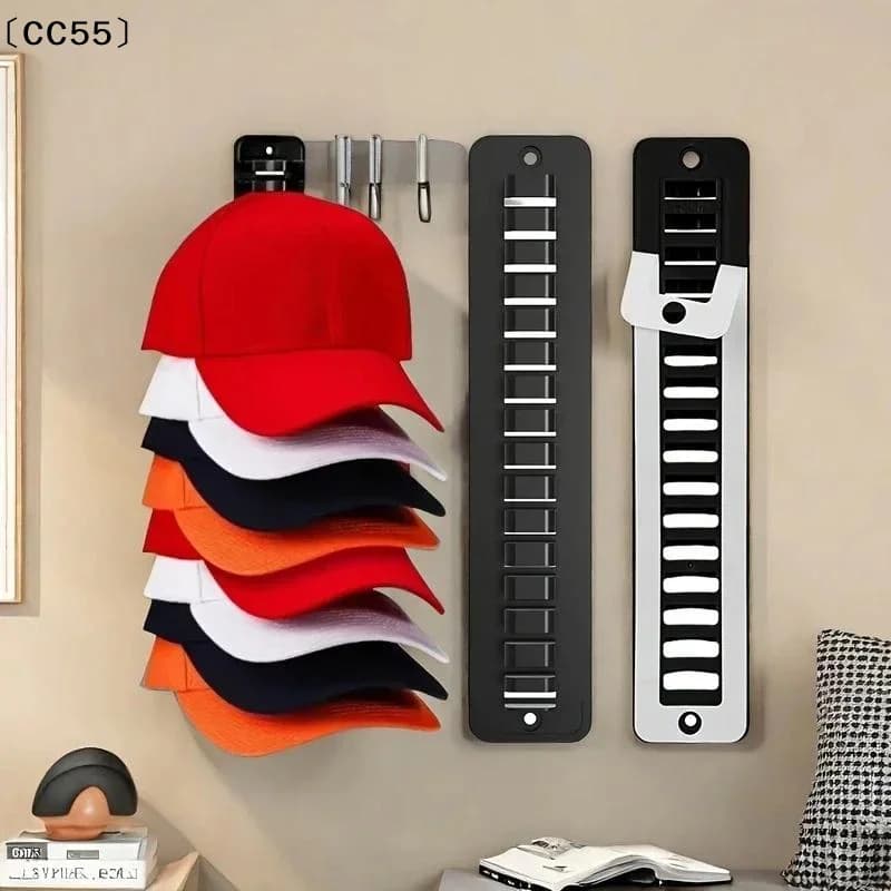 Hat Organizer Baseball Cap Rack Plastic Storage Rack Hat Storage Display Rack〔CC55〕