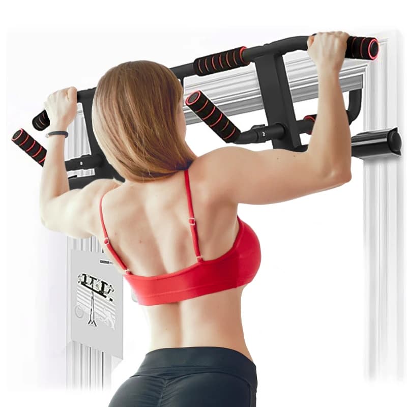 Portable Training Force Training Equipment Home Fitness Traction Station for Doors Traction Bar Wall Mounted Traction Bar Traction Bar