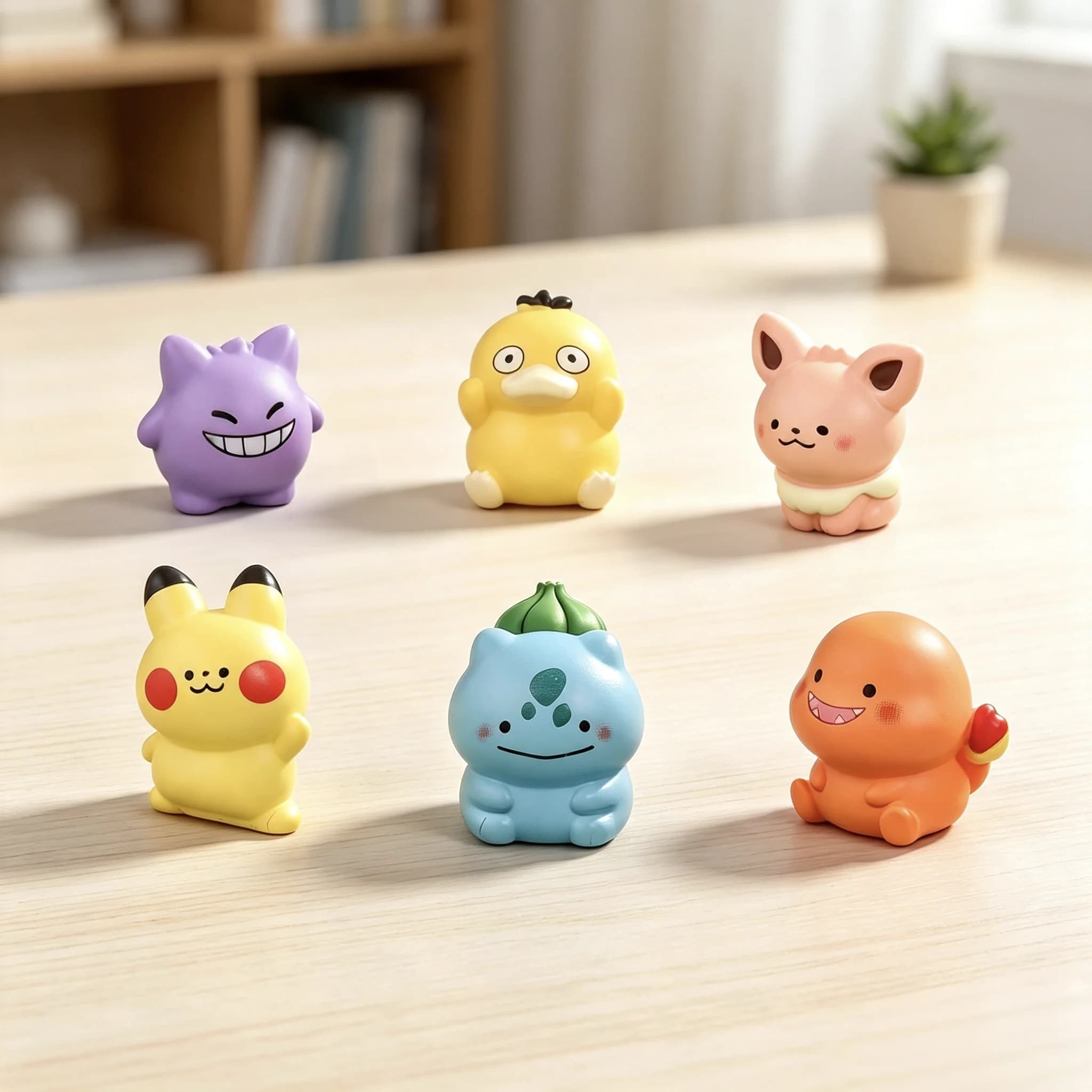 Pokémon Mini Lightweight Harajuku Style Figurines Compact Delicate Decor Ornaments Multipurpose Display Gadgets
