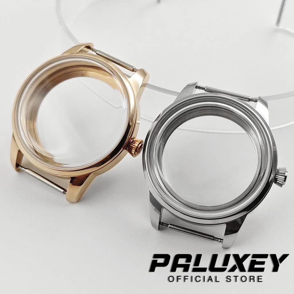 Exquisite Ladies Women Cocktails NH35 Case 33mm Case With Stainless Steel Bracelet for NH34 NH35 NH36 NH38 NH70 Movement S Crown