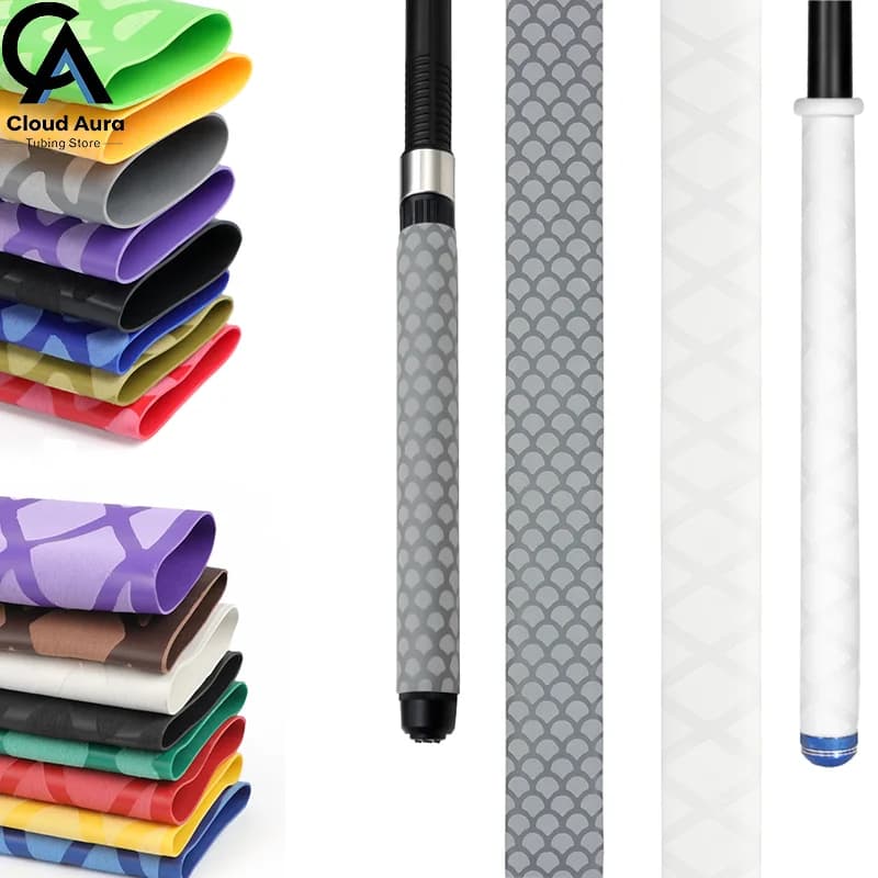 Non‑slip Heat Shrink Tubing Wrap, 15‑60mm Waterproof Insulation Sleeve, DIY Grip Cover for Fishing Rod & Sports Racket Handle