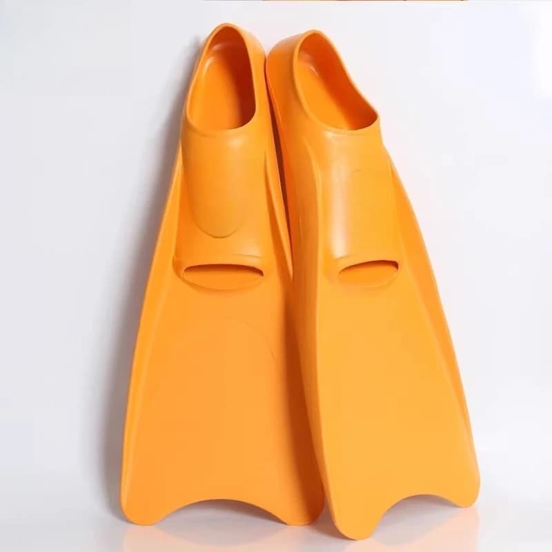 Long swimming pins with professional rubber snorkeling for adult children Snorkeling pins, swimming training, long fins