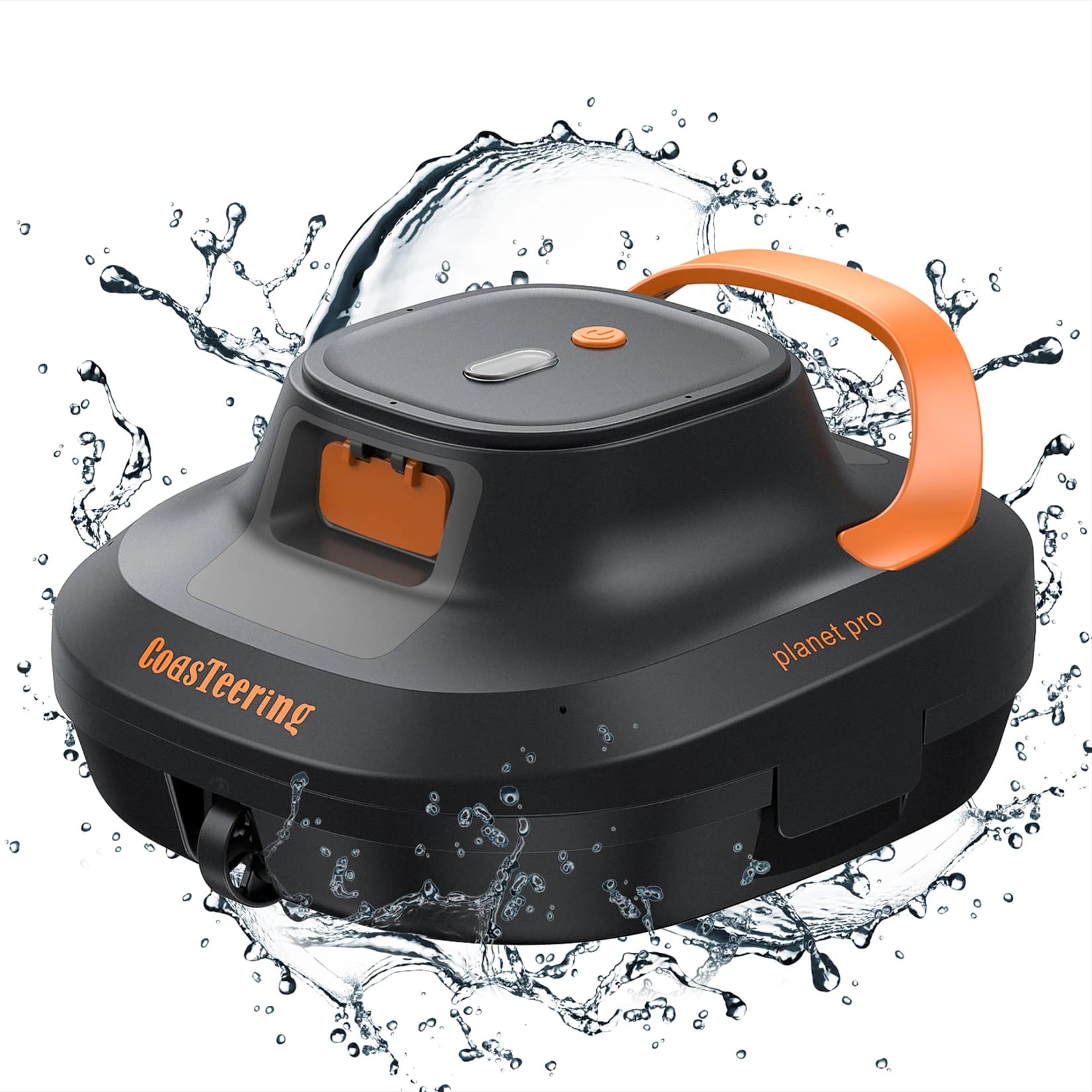 Aspirapolvere per macchina per la pulizia robotica della piscina piatta con robot automatico a batterie