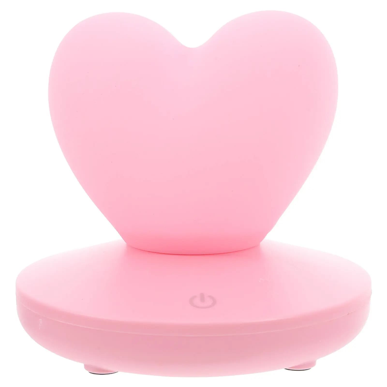 Lampada da Notte a Forma di Cuore, Ricaricabile USB, Luce Touch Moderna per Comodino, Decorazione per Camera da Letto e Scrivania