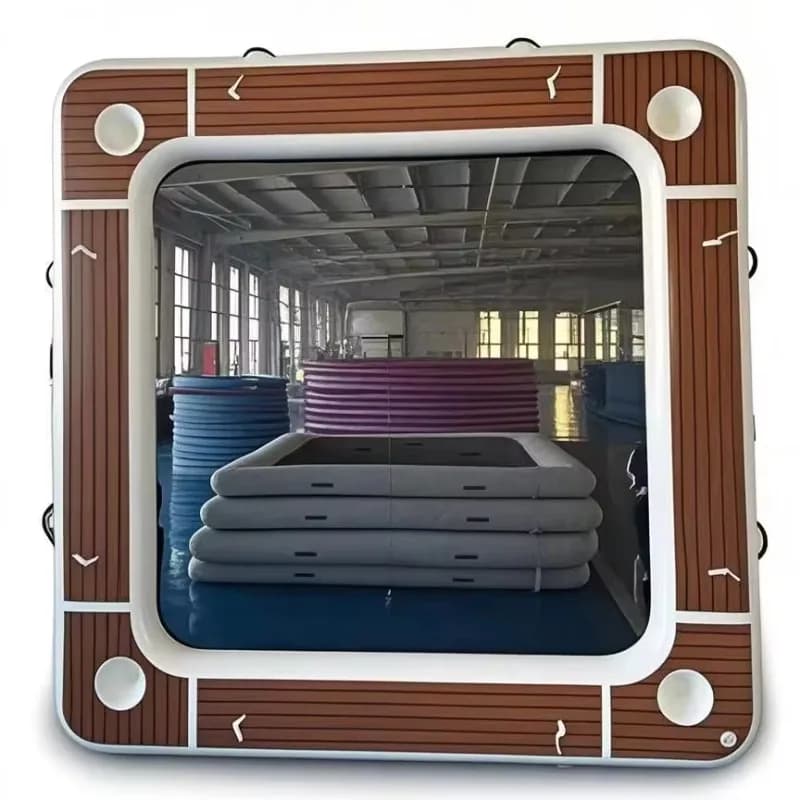 PVC Inflatable Floating Platform for Yoga Mat for Water Carpet