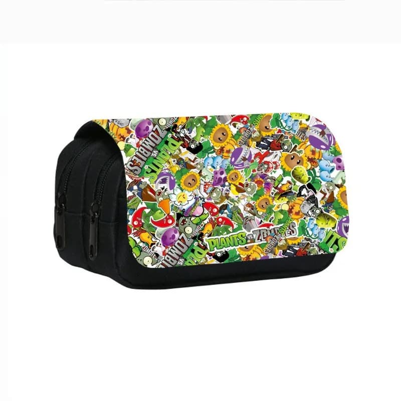 Astuccio per Matite Plants Vs. Zombies, Accessorio Anime, Carino e Capiente, Regalo per Studenti