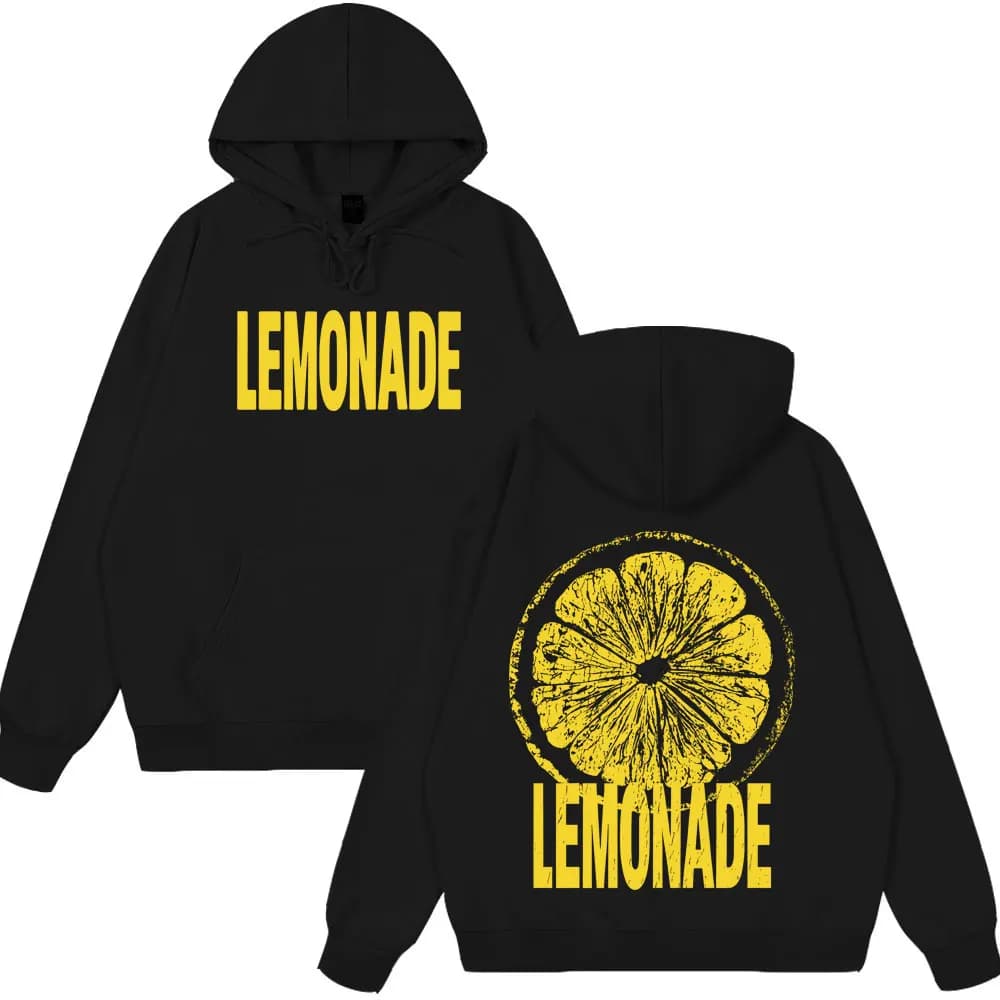 Felpa con Cappuccio Louis Tomlinson Lemonade Tour, Moda Hip-hop Unisex, Abbigliamento Sportivo in Pile, Pullover Oversize Casual, Regalo per Fan