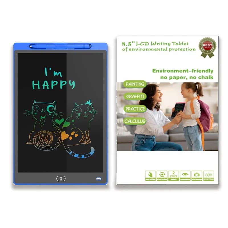 Portable Lcd Writing Tablet 8/12/16in Electronic Drawing Board Erasable Reusable For Office Home School Students Adults Gift
