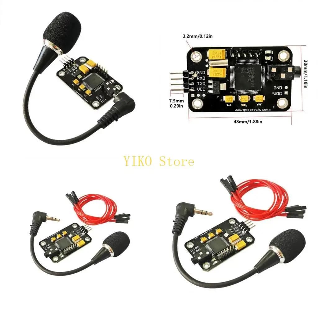 K32C Efficient Voice Recognition Card Voice Control Module Easy integration and low energy consumption