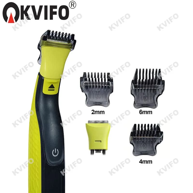 KVIFO NEW razor replacement head for Philips One Blade QP2520 QP2630 QP2834 QP6510 QP6520 Barba Trimmer 3 Adjustable length kit