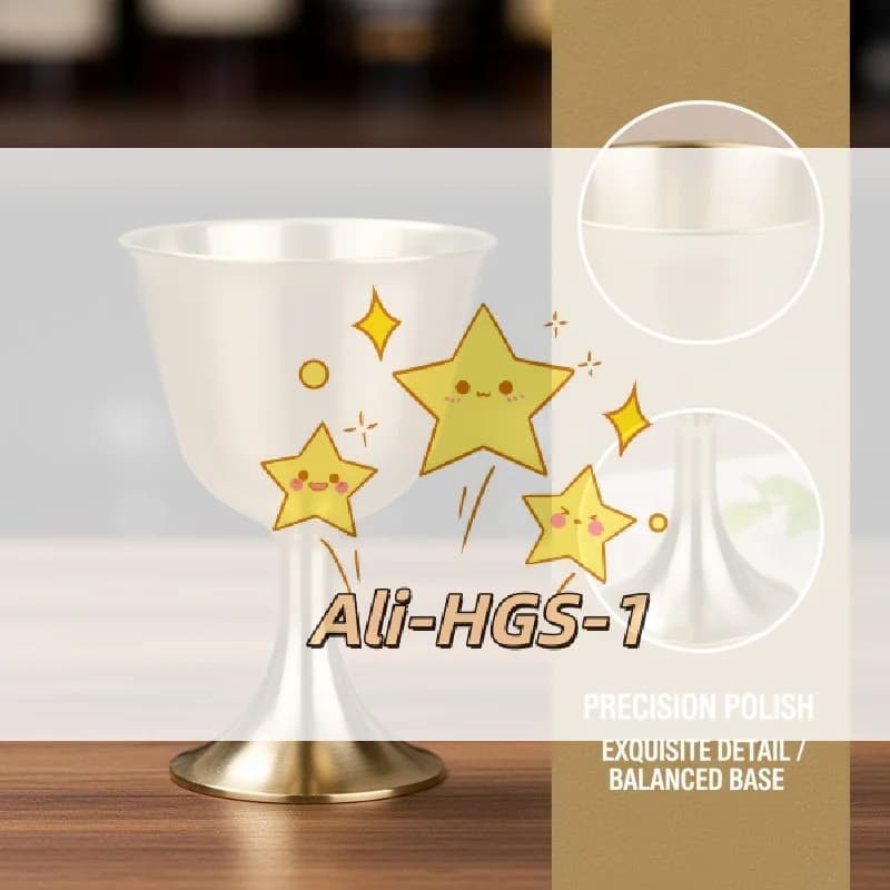 Boccale da Birra in Rame e Ottone, Elegante Bicchiere da Vino Vintage con Bordo Liscio, Tazza per Bere per Cene e Feste
