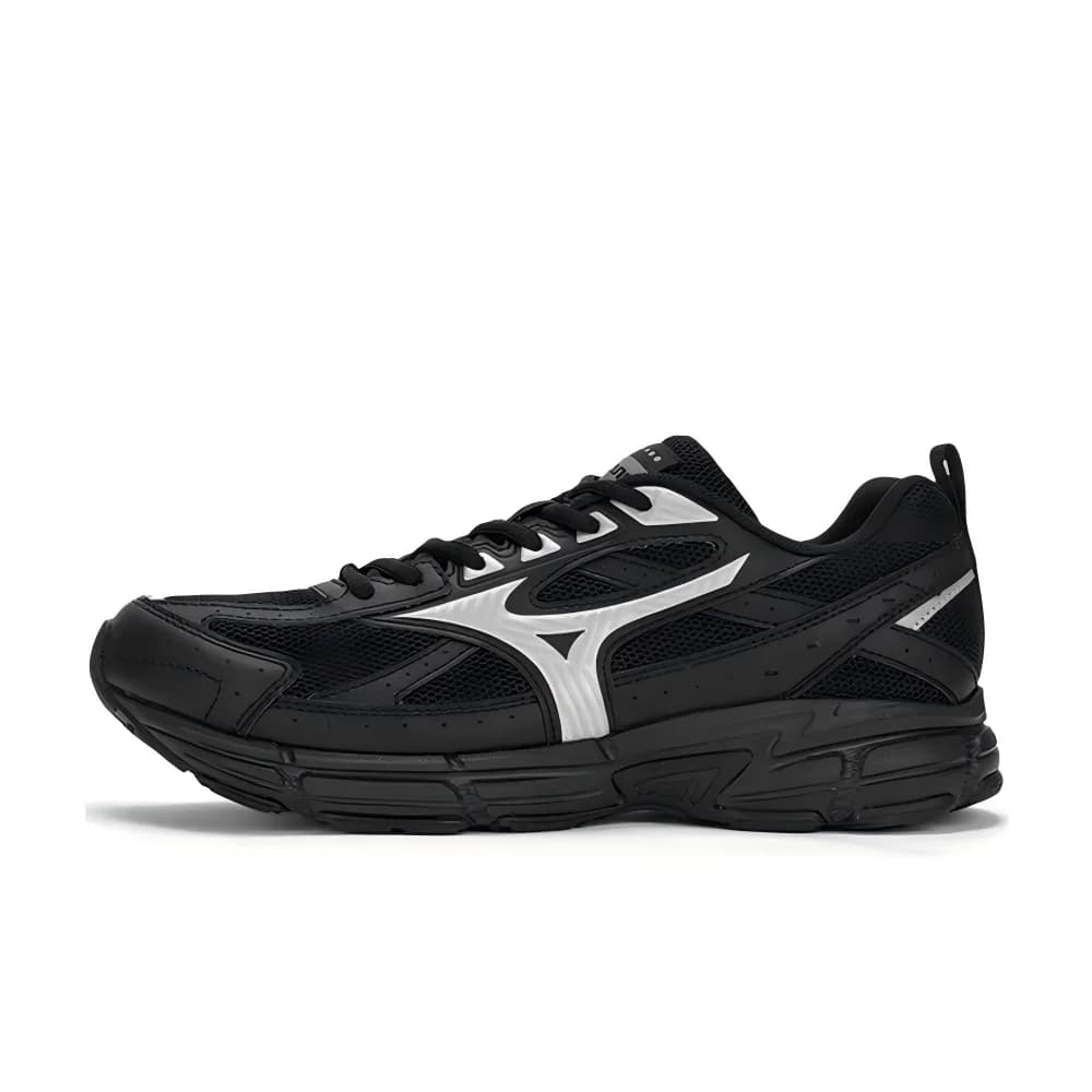 Mizuno Speed Unisex Low-Top Casual Training Running Shoes – Black, Retro-Style, Durable Outsole & Breathable Upper D1GH223006