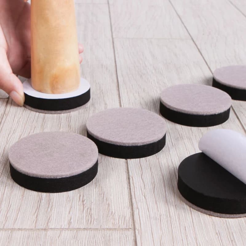 Divano da tavolo multifunzione per aumentare il cuscino del piede antiscivolo cuscinetti per piedi che riducono il rumore mobili gamba scrivania piedini resistenti all'usura tappetino