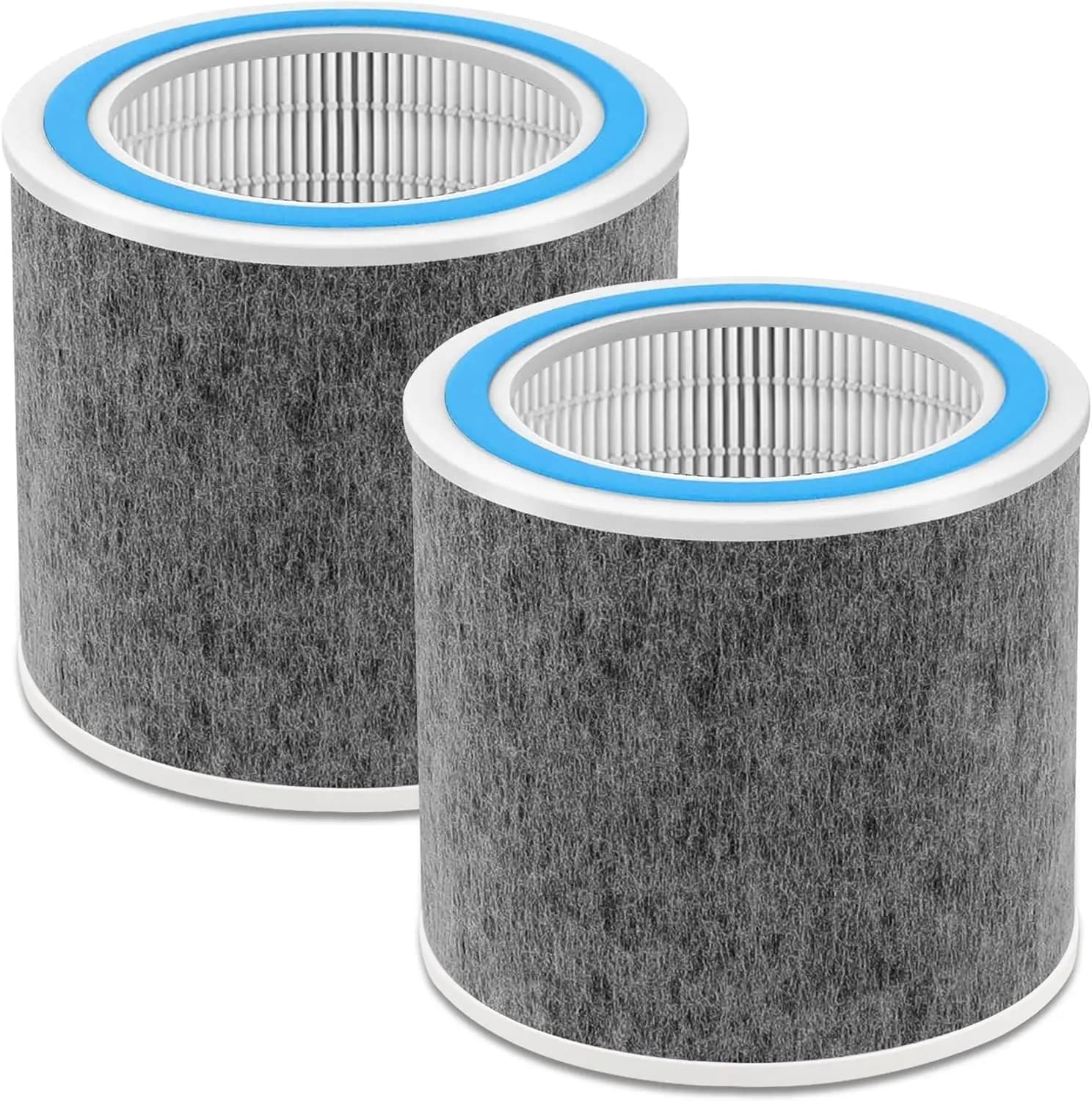 Filtro di ricambio 2PC HP102, compatibile con Shark HP102 e HP102PET e HC452 e HP132, True HEPA per il 99.97% delle particelle