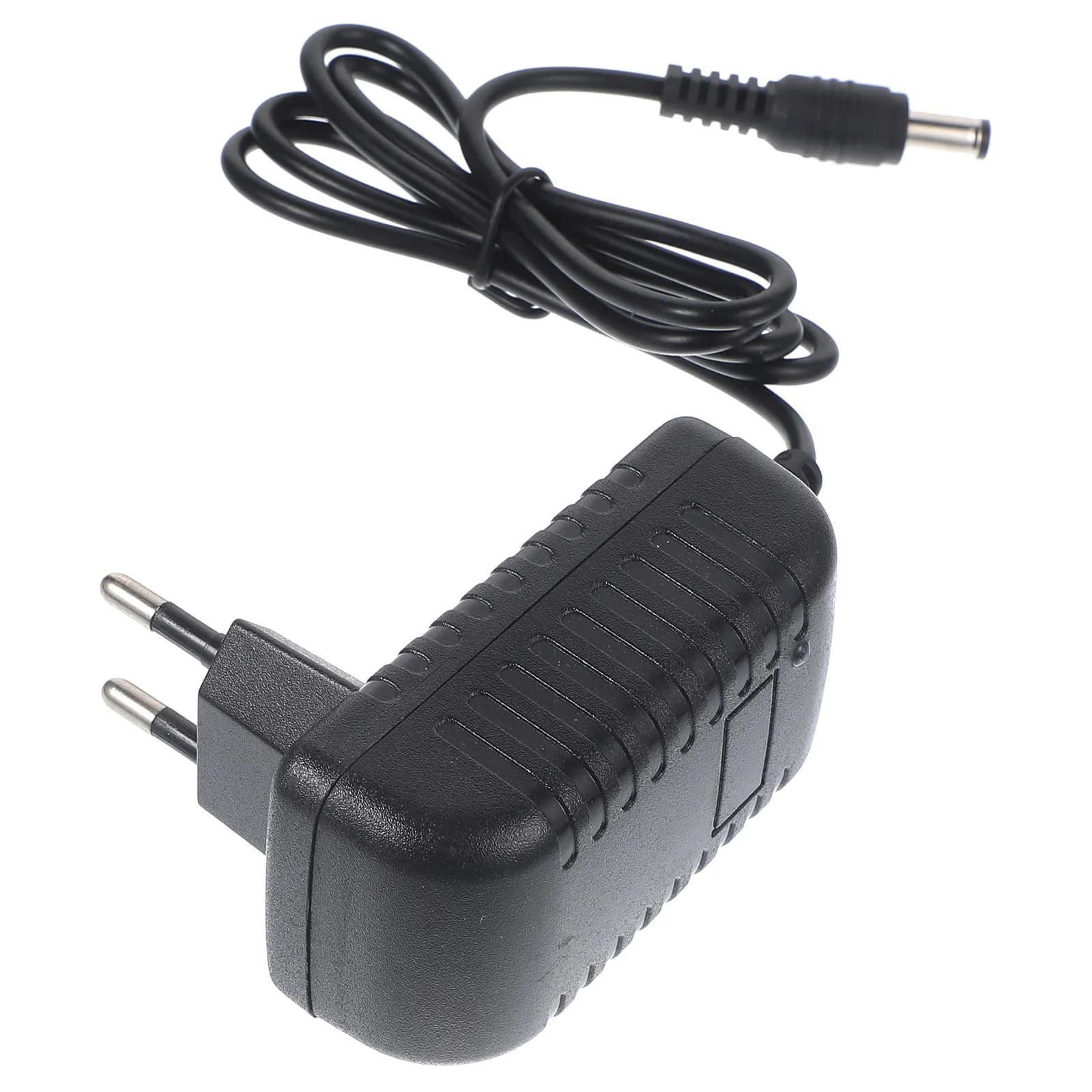 Adattatore di Alimentazione AC 100-240V 5V 2A, Caricabatterie con Spina EU 5.5mm X 2.1mm, Nero, Alta Prestazione, Caricatore Portatile per Casa e Viaggio