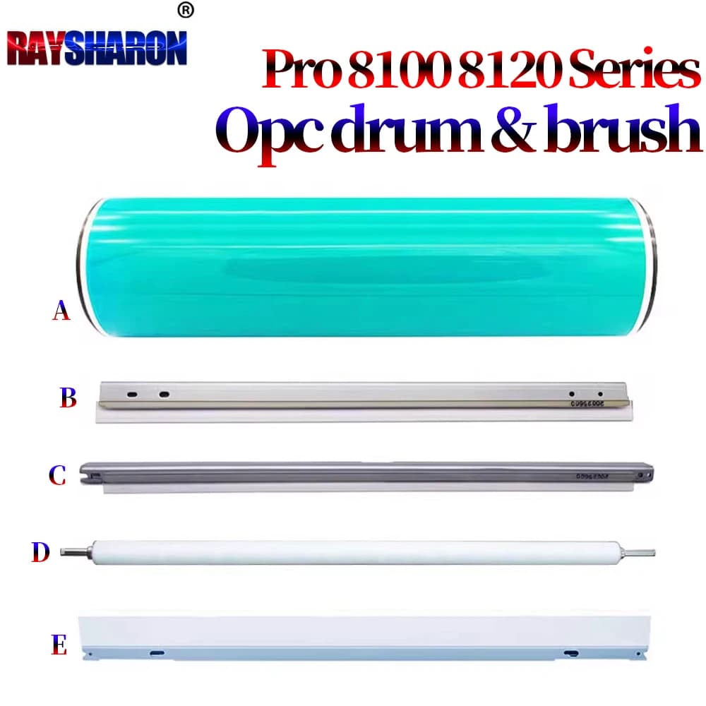 OPC Drum Cleaning Blade Cleaning Brush For Ricoh Pro 8100 8110 8120 8200 8300 8310 8320 8210 8220 C651 C751