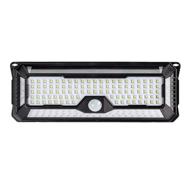 AT51-Luci solari da esterno, 4000LM 202 LED con sensore di movimento, luci solari da esterno impermeabili IP65 con 4 telecamere grandangolari