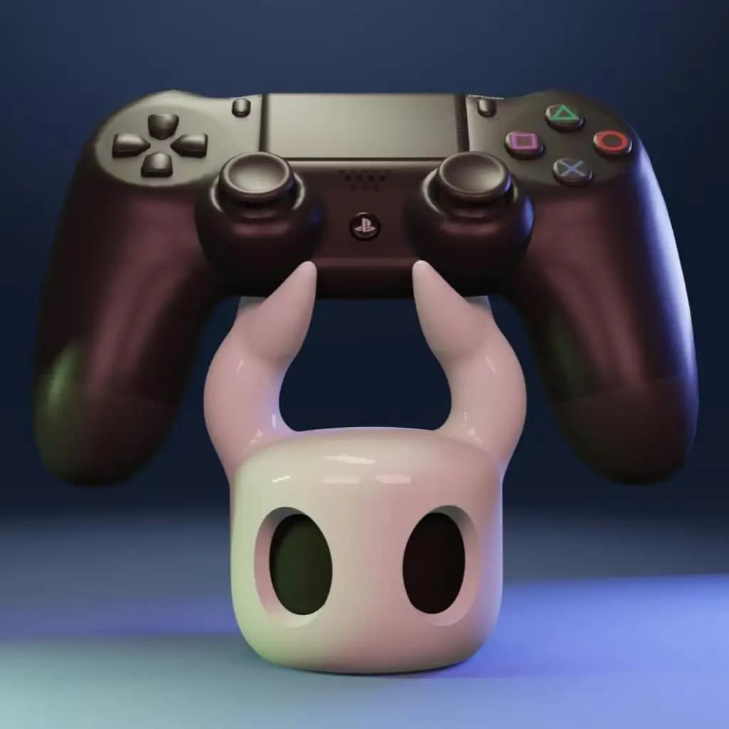 Hollow Knight Game Controller Bracket Universal Headphone Stand for PS5 Switch Desktop Ornament