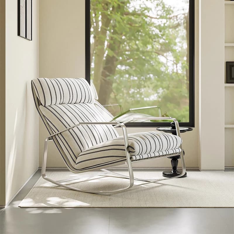 Lettura Sedie da soggiorno di lusso Sedie da gioco a dondolo Camera da letto mobile Sedie di design Lounge Fauteuil Salon Lounge Suite Furniture