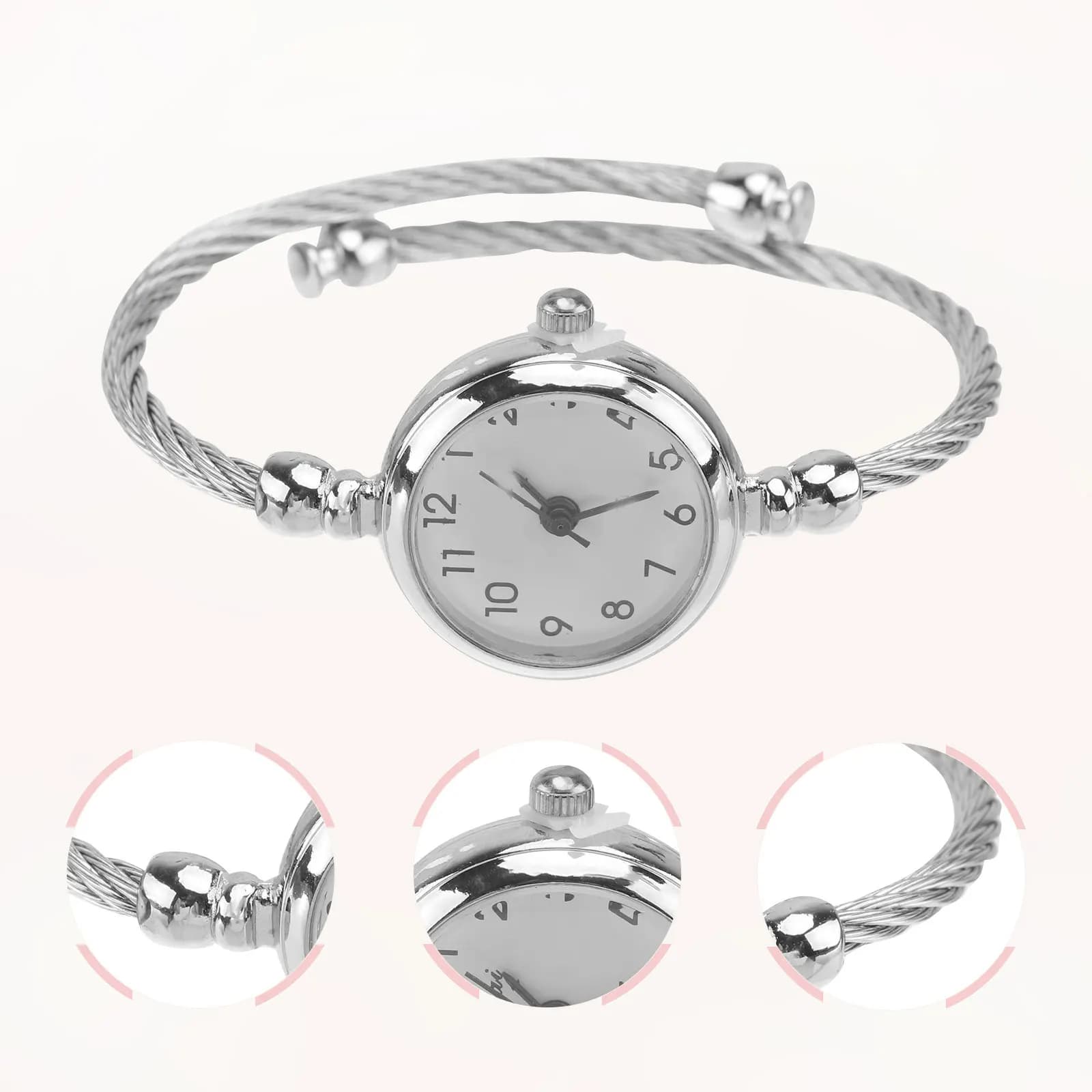 Orologio da Polso da Donna di Lusso, Bracciale Elegante, Orologio Digitale da Cerimonia, Stile alla Moda e Trendy