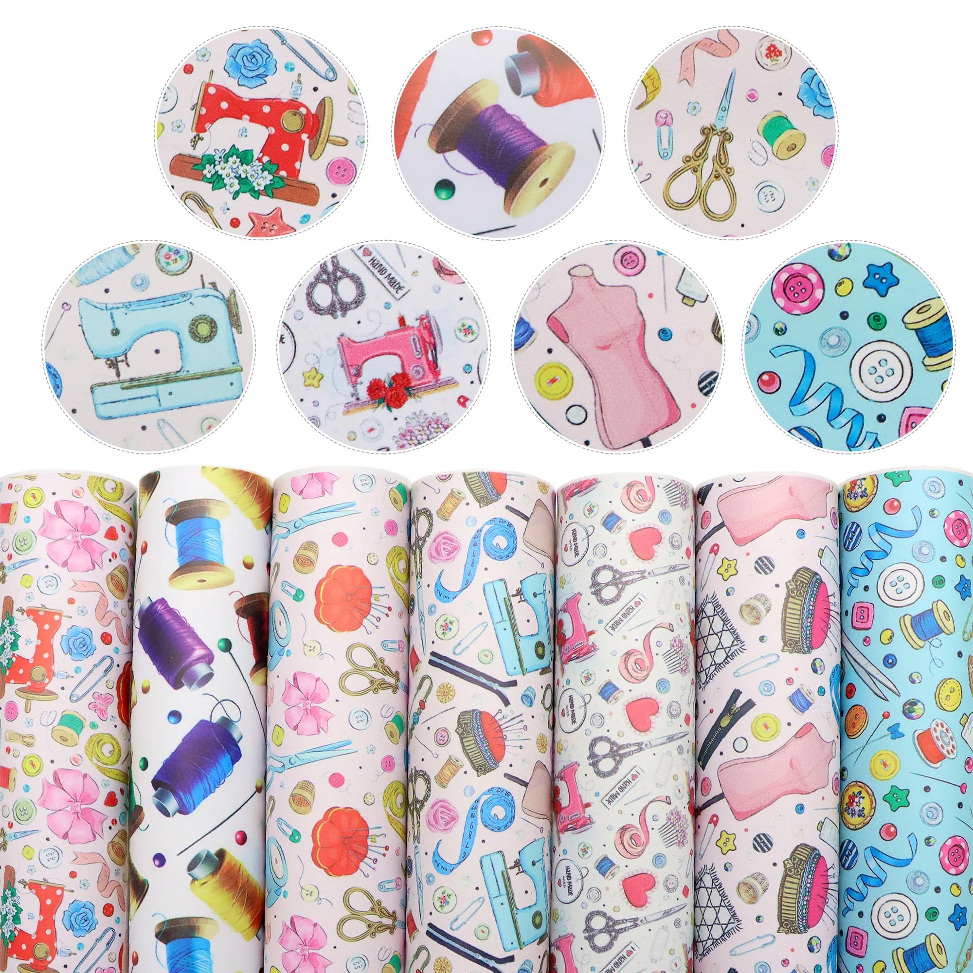 Set di Tessuti in Pelle Sintetica con Stampa Animale e Glitter 20*33cm per Fiocchi, Lavori Artigianali in Pelle, Materiale Fai-da-Te per Borse e Orecchini