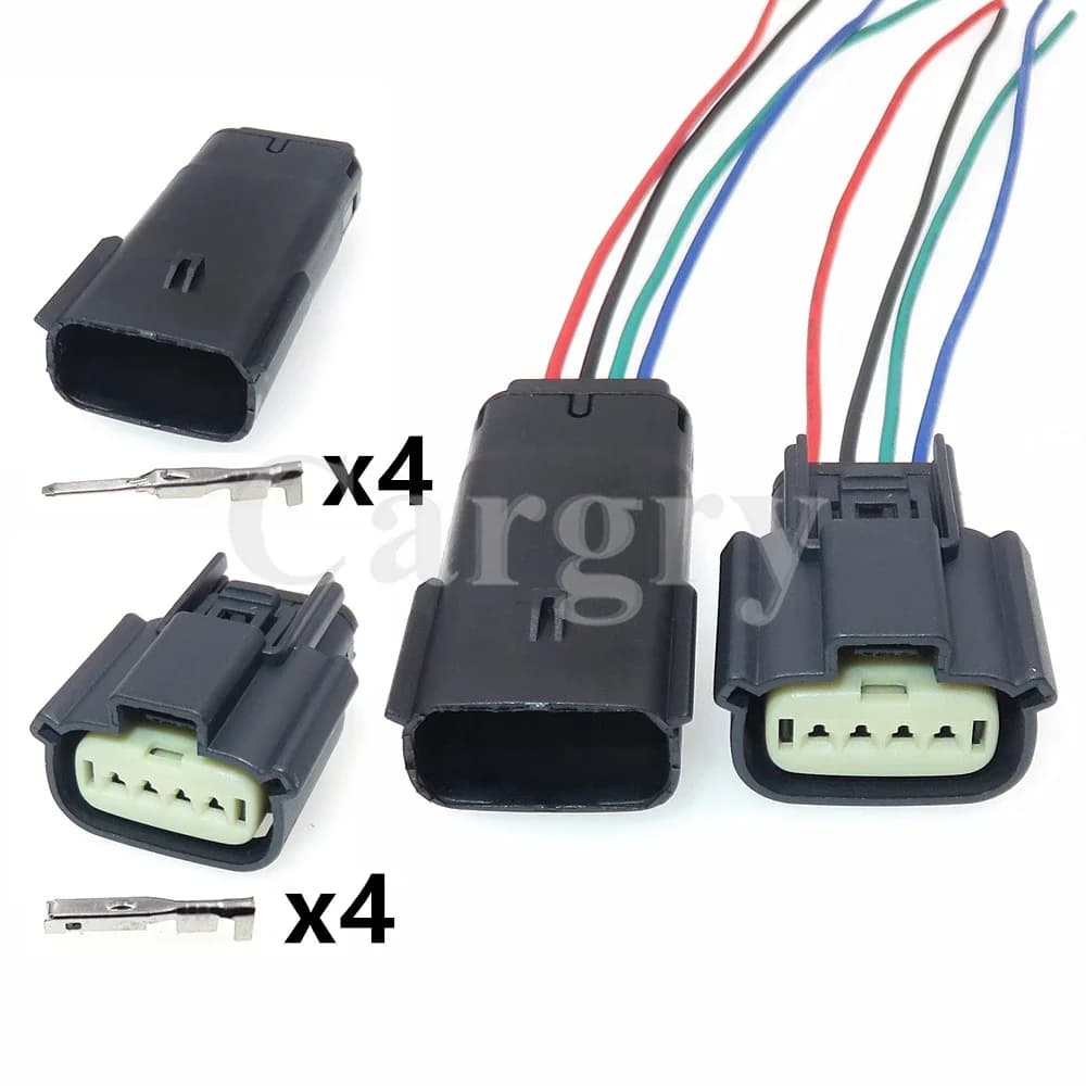 Set 4P 33471-0401 33481-0401 Connettore AC Impermeabile per Auto, Bobina di Accensione ad Alta Tensione per Buick Chevrolet