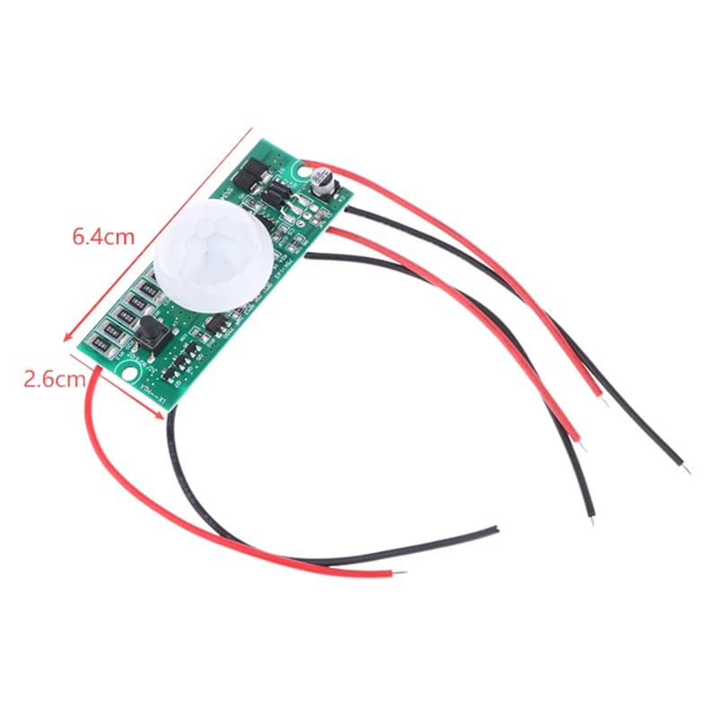 Circuito sensore con controller 3.2V 3.7V Lampione stradale integrato solare PIR con telecomando