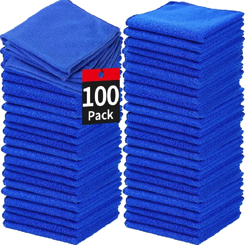 Microfiber cleaning cloths for cleaning in microfiber without soft towels for reusable cleaning with Super absorbent for car window