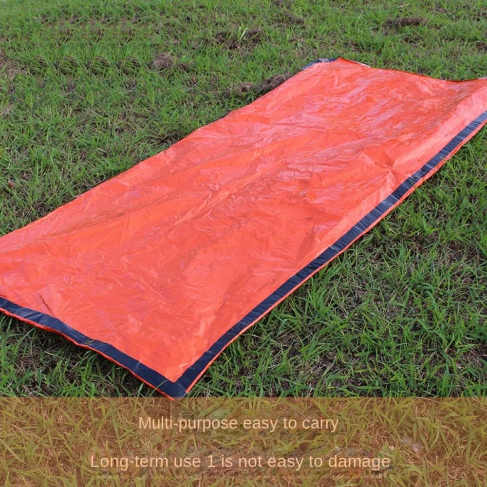 Mini portable emergency sleeping bag Multifunctional thermal waterproof furry bag