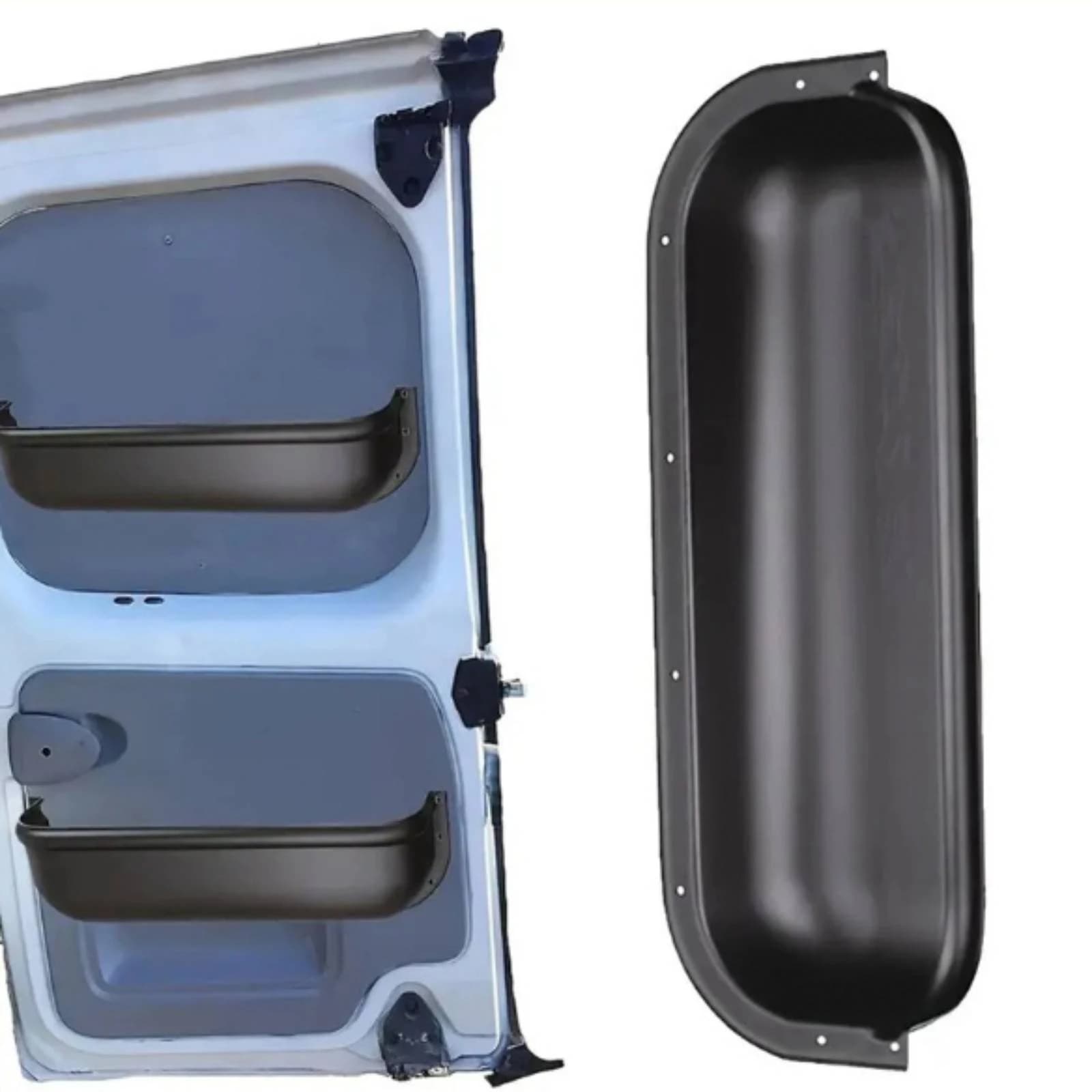 Car Door Storage Box Slim Car Door Organizer Easy to Install Sturdy for Travelers, Travel Van Van