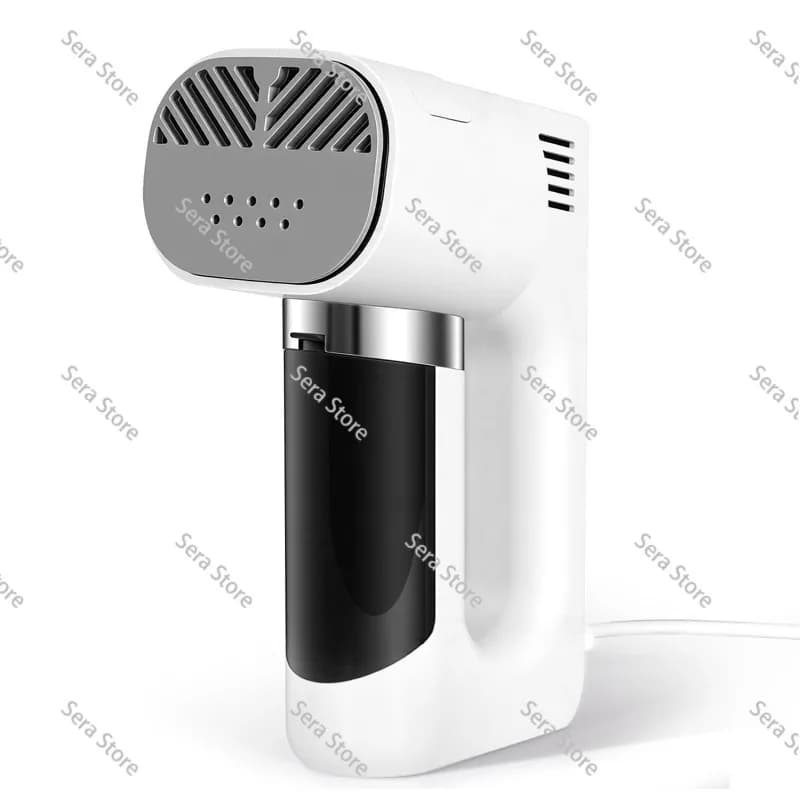 Handheld Vacuum Garment Steamer 1200W Wet Dry Steam Iron Portable Clothes Ironing Machine EU Plug for Home Travel Use