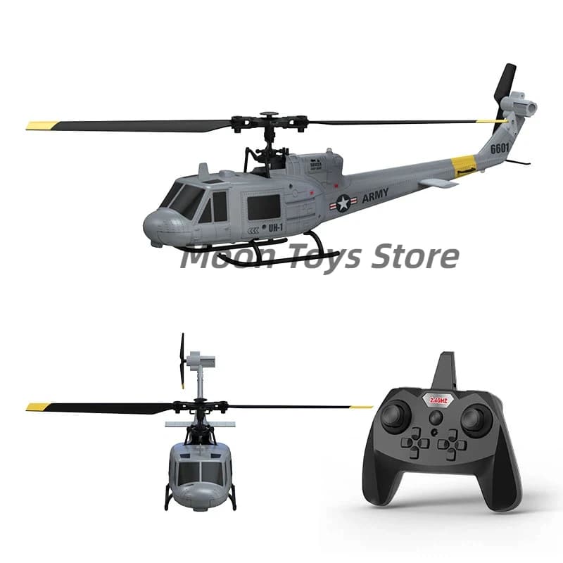 Elicottero RC BO105 Professionale con Doppio Motore Brushless, Volo Invertito Intelligente, Posizionamento Ottico, Laser TOF per Mantenimento dell'Altitudine