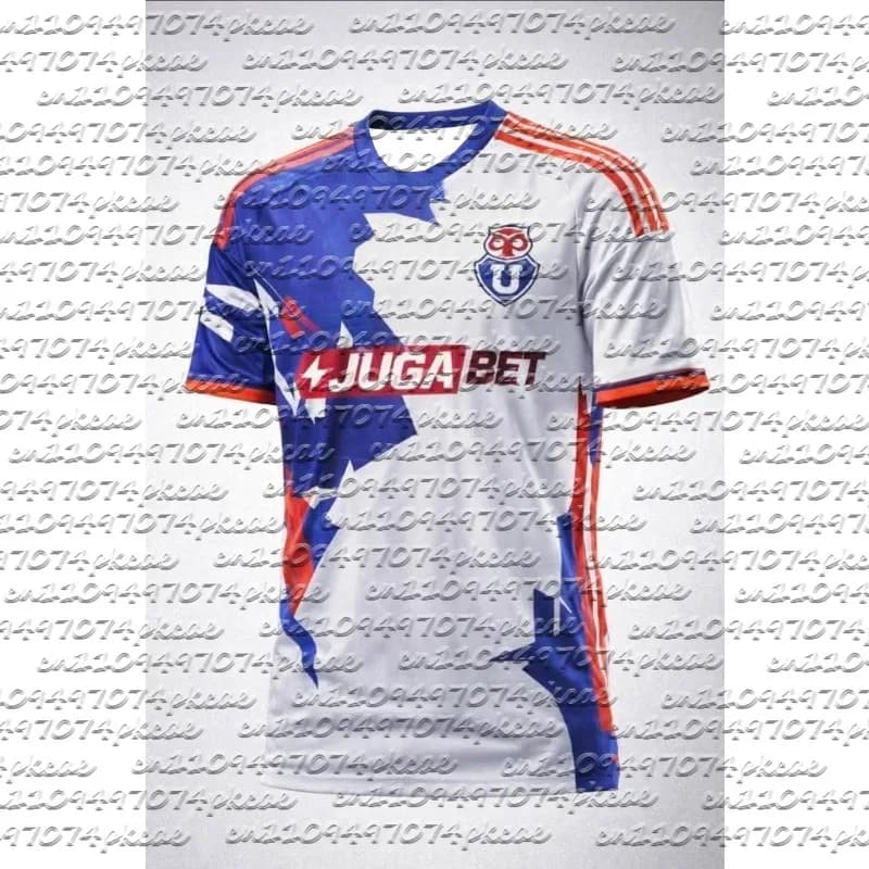 New Fashion Universidad De Chile 2026 Home Kit Soccer Jersey T-shirt Men's Adults Quick Drying Breathable Football Fan T-shirt