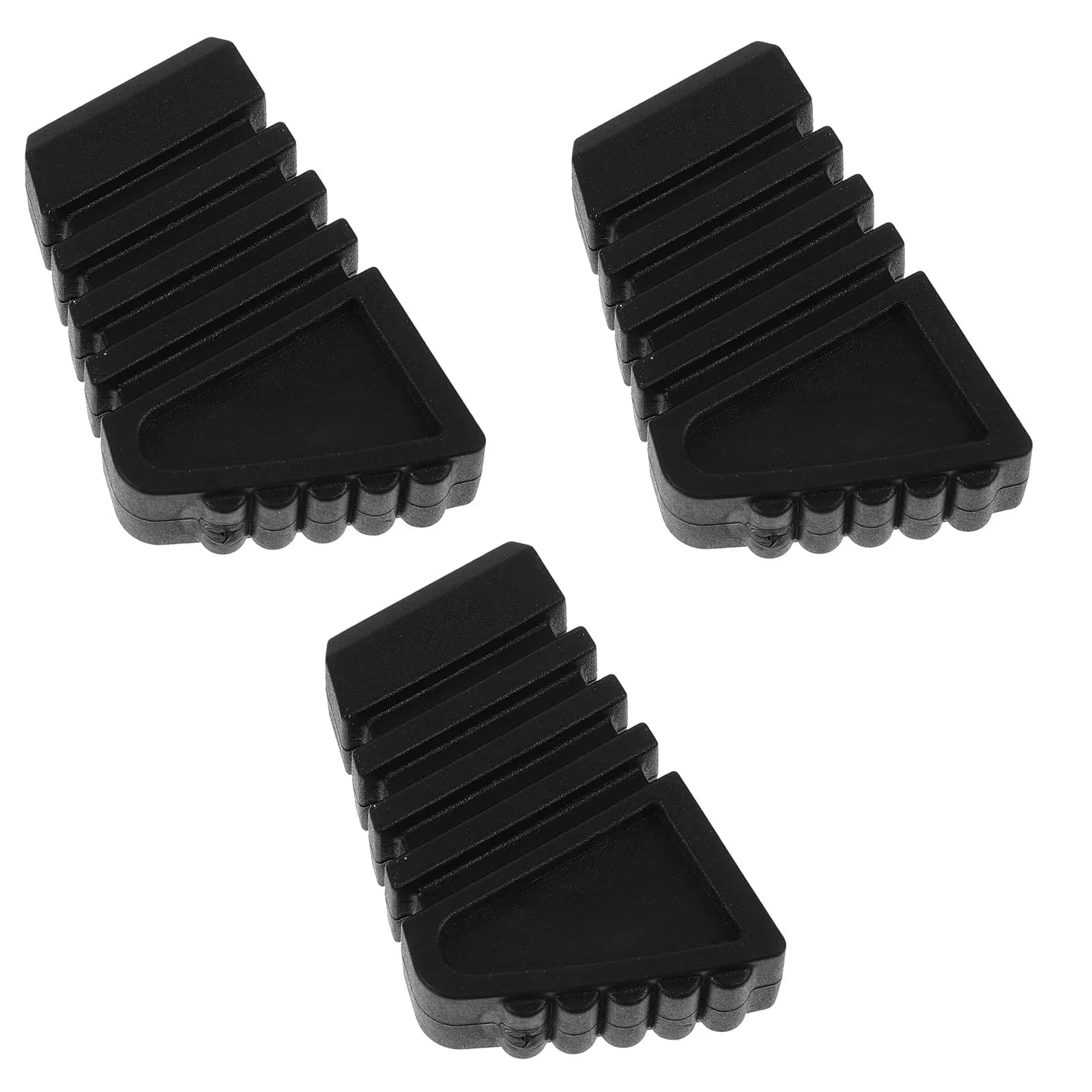 Kit di 3 Pezzi di Protezioni in Gomma per Piedini di Supporto per Batteria, Accessori per Rack e Mobili