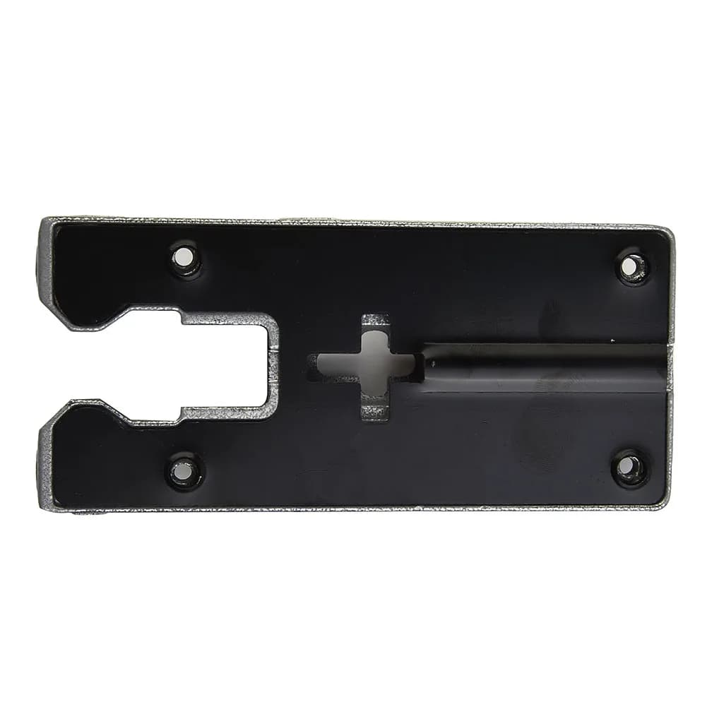 Seghetto alternativo da pavimento 1 set Sostituisci con viti Accessori Piastra base di montaggio in alluminio/ferro Parti nere + argento