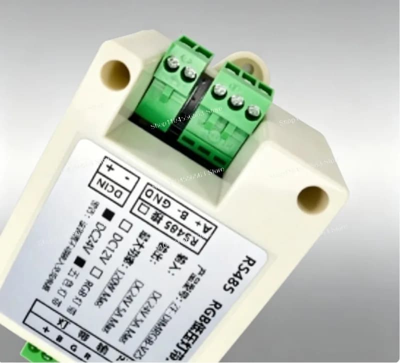 Controller LED RGB Modbus RS485, Dimmer PWM 5-24V per Strisce LED RGB+CCT e Bianco Regolabile, Dimmerazione Intelligente Infinita