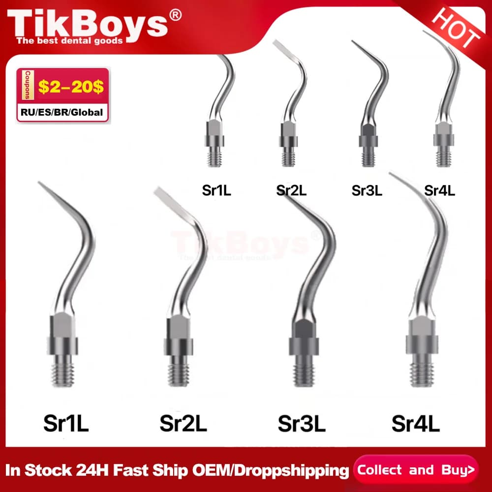 SR1L SR2L SR2L SR3L SR4L Ultrasonic Tips for Sirona, Dental Whitening, Dental Resin Door
